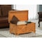 Vintiquewise Barn Design Large Decorative Farmhouse Wooden Storage Trunk Chest QI003804L - alternate 6